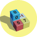 翻转数字方块